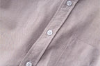 Camisa de Manga Larga Cuello Polo Algodón para Hombre Marco Stefano Romano®