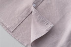Camisa de Manga Larga Cuello Polo Algodón para Hombre Marco Stefano Romano®