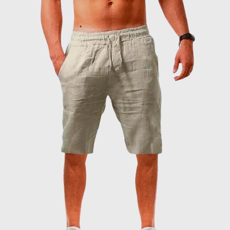 Short de Lino para Hombre Alessandro Stefano Romano®