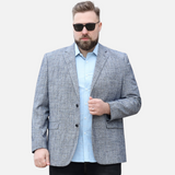 Blazer Plus Size para Hombre Uriel Stefano Romano®