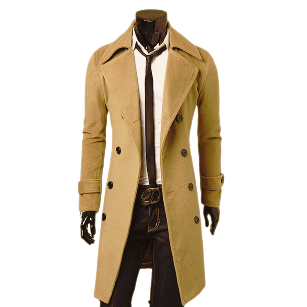 Abrigo de Doble Botonadura para Hombre Stefano Romano®