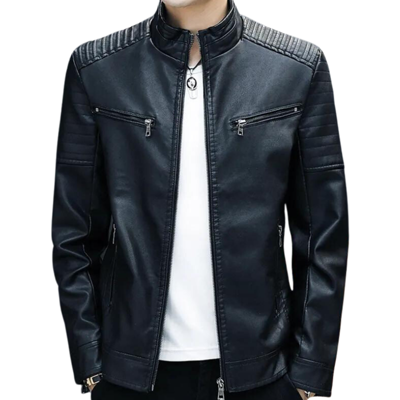 Chamarra de Cuero para Hombre Giorgio Stefano Romano®