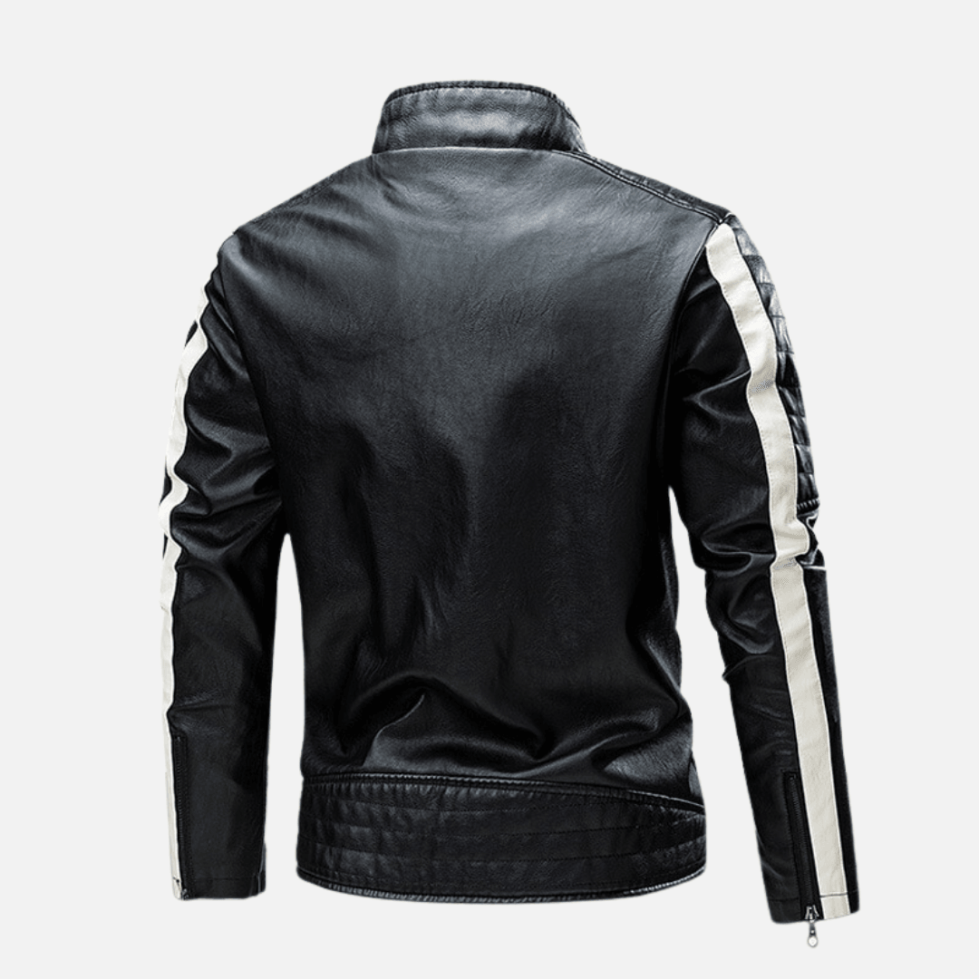 Chamarra de Cuero Original para Hombre Marco Stefano Romano®