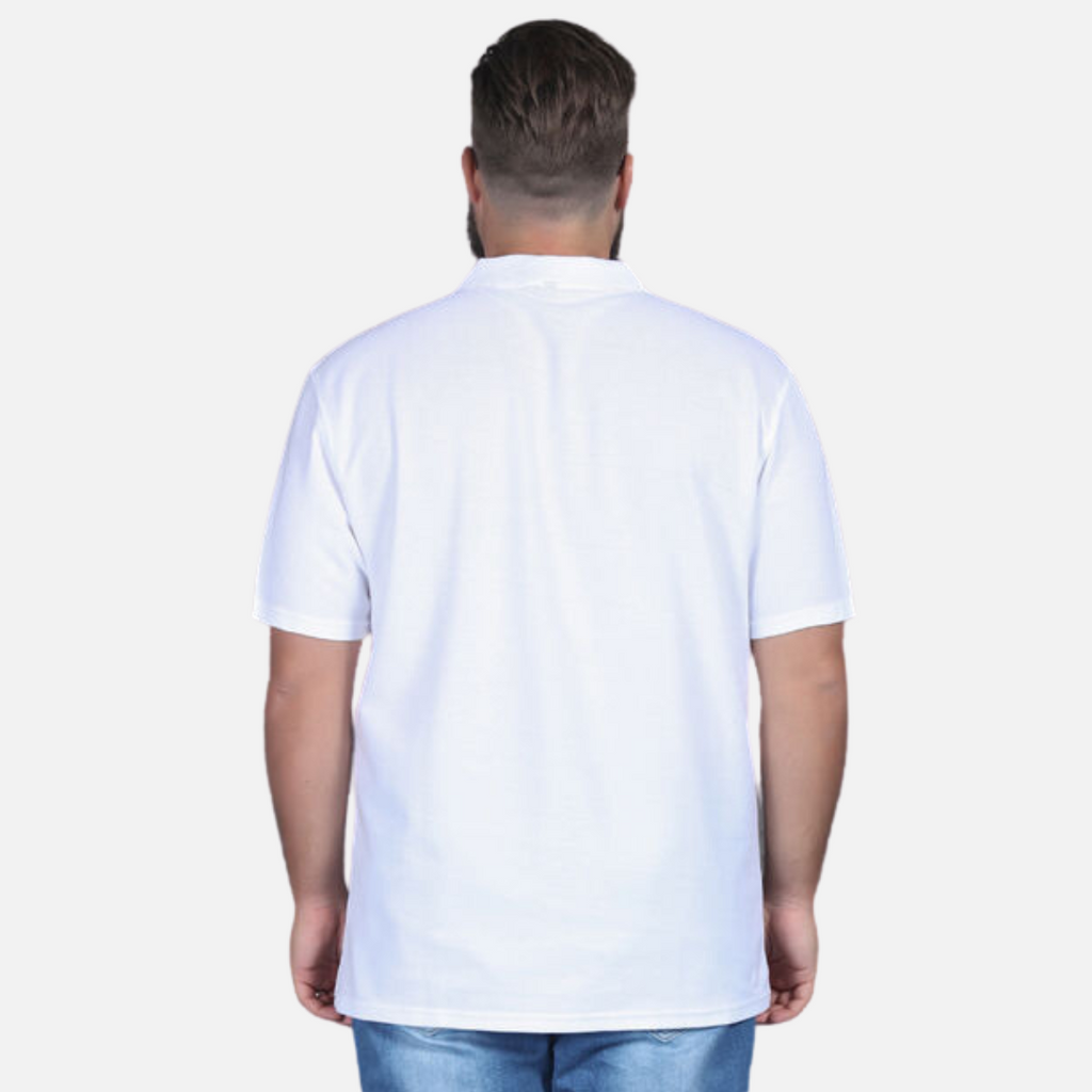 Playera Polo Plus Size Premium para Hombre Stefano Romano®