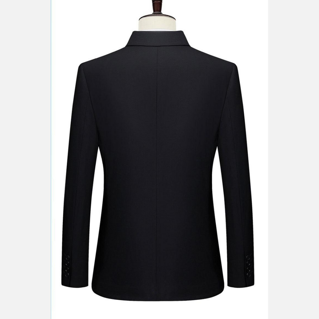 Blazer Plus Size Poliéster para Hombre Alessandro Stefano Romano®