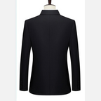 Blazer Plus Size Poliéster para Hombre Alessandro Stefano Romano®