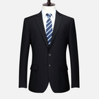 Blazer Plus Size Poliéster para Hombre Alessandro Stefano Romano®