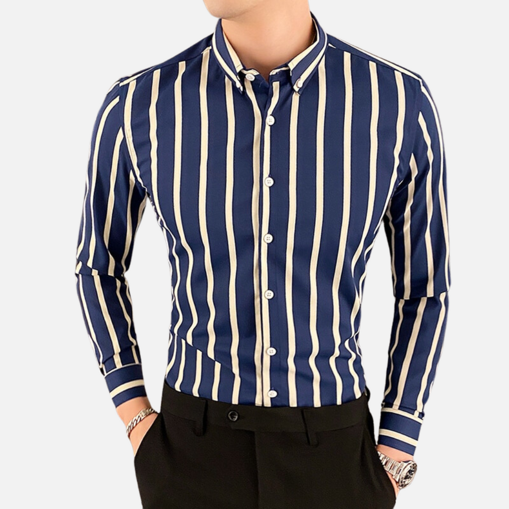 Camisa de Vestir Poliéster para Hombre Marco Stefano Romano®