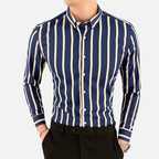 Camisa de Vestir Poliéster para Hombre Marco Stefano Romano®