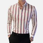 Camisa de Vestir Poliéster para Hombre Marco Stefano Romano®