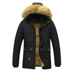 Chamarra Parka con Forro de Lana para Hombre Stefano Romano®