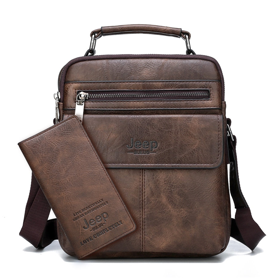Bolsa Pequeña de Cuero Genuino para Hombre Alessandro Stefano Romano®