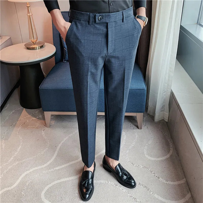 Pantalón de Vestir Slim Fit Gurkha para Hombre Alessandro Stefano Romano®