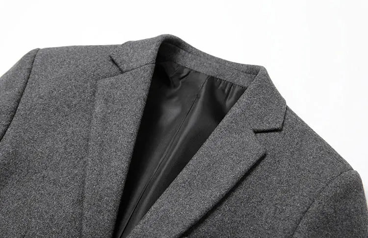 Blazer Slim Fit Lana para Hombre Stefano Romano®