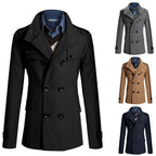 Abrigo para Hombre de Doble Botonadura Hester Stefano Romano®