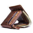 Cartera de Cuero Genuino para Hombre Marco Stefano Romano®