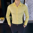 Camisa de Vestir Poliéster para Hombre Luca Stefano Romano®