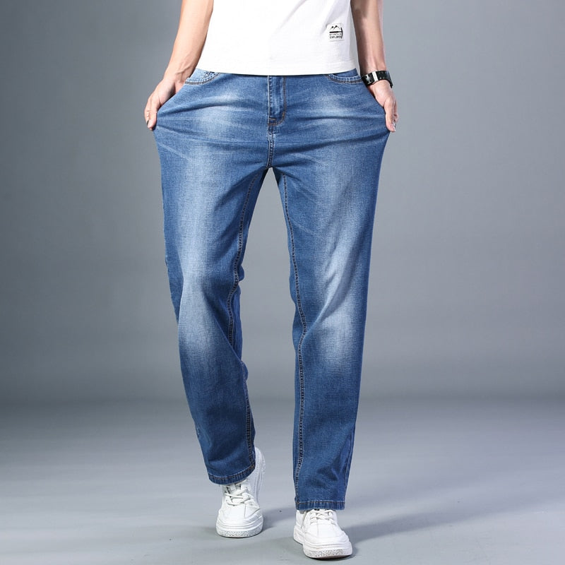 Pantalón de Mezclilla Recto para Hombre Enzo Stefano Romano®