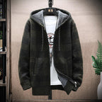 Sudadera a Cuadros con Capucha para Hombre Marco Stefano Romano®