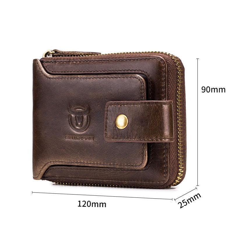 Cartera de Cuero Genuino Bull Stefano Romano®