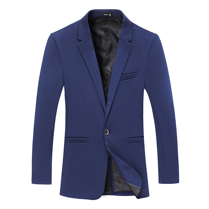 Blazer Sport Fino Moderno Poliéster para Hombre Stefano Romano®
