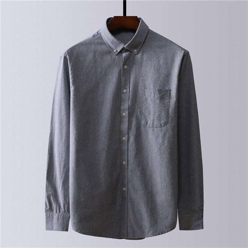 Camisa de Vestir Plus Size para Hombre Stefano Romano®
