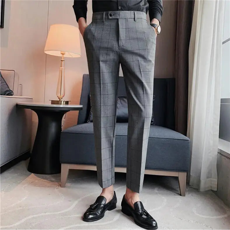 Pantalón de Vestir Slim Fit Gurkha para Hombre Alessandro Stefano Romano®