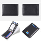 Cartera de Cuero para Hombre Antirrobo con Tecnología RFID Stefano Romano®
