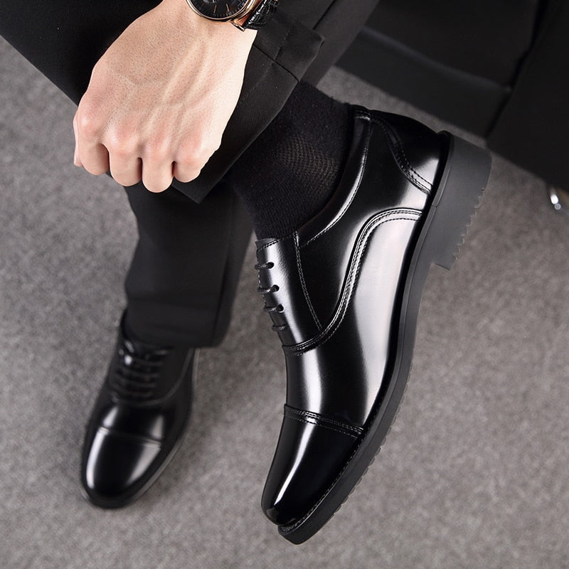 Zapato de Vestir Negro para Hombre Justine Stefano Romano®