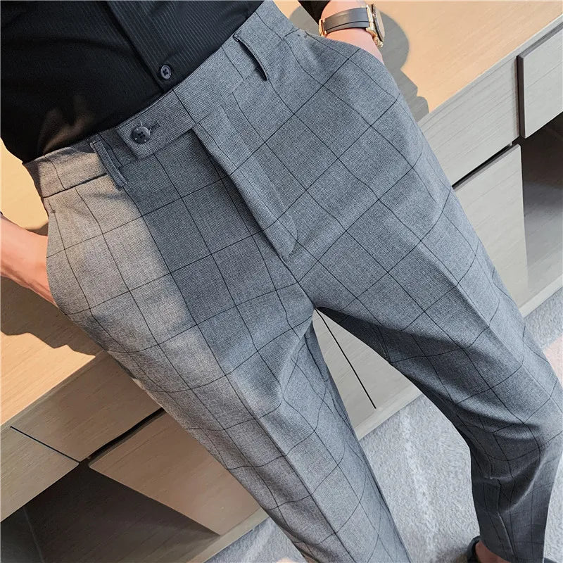 Pantalón de Vestir Slim Fit Gurkha para Hombre Alessandro Stefano Romano®