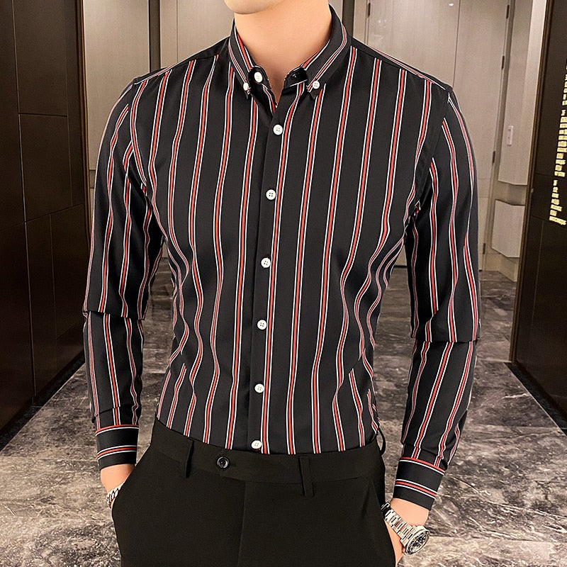 Camisa de Vestir Poliéster para Hombre Marco Stefano Romano®