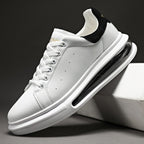 Tenis de Cuero Blanco para Hombre Stefano Romano®