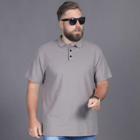 Playera Polo Plus Size Premium para Hombre Stefano Romano®