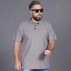 Playera Polo Plus Size Premium para Hombre Stefano Romano®
