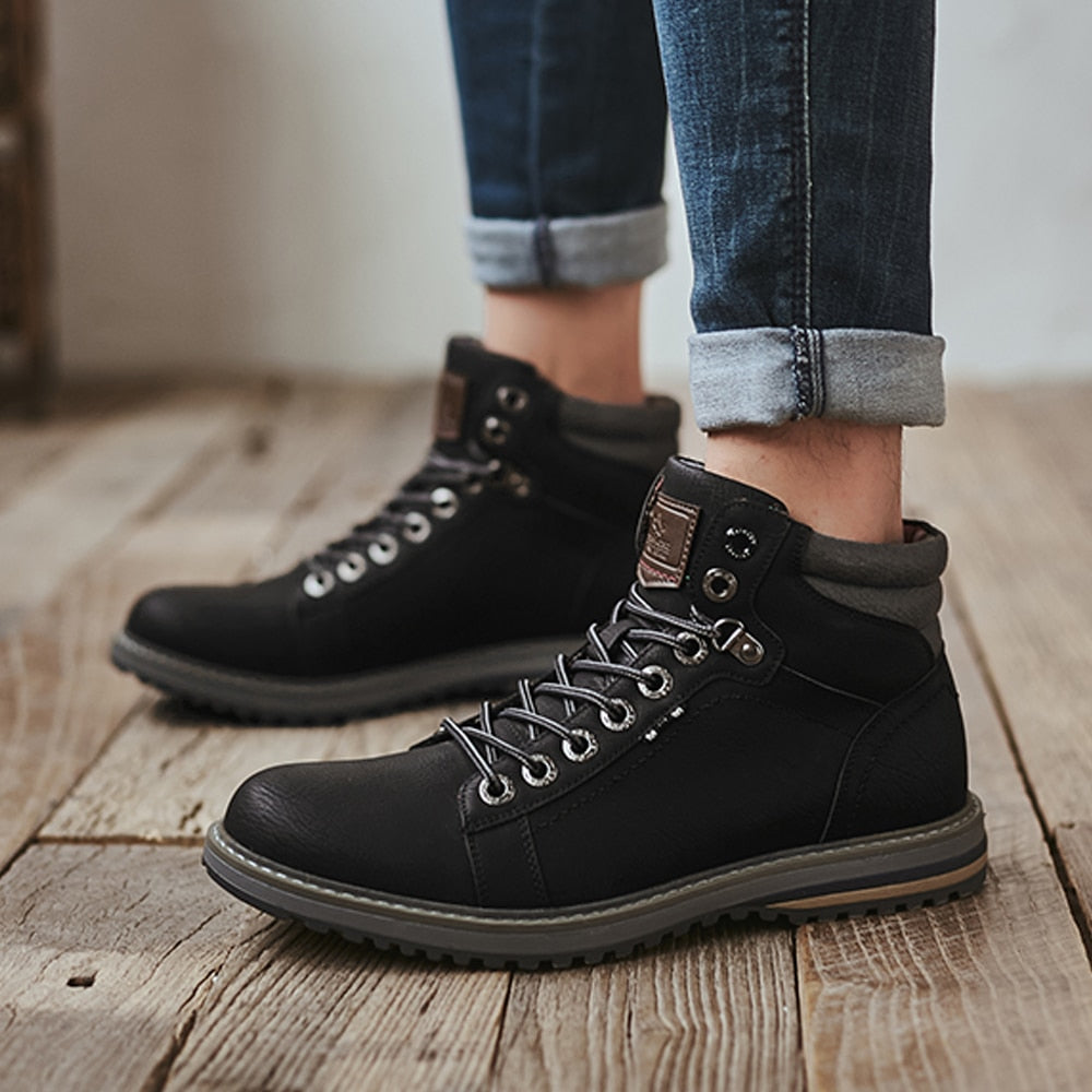 Bota de Cuero para Hombre Deca Stefano Romano®