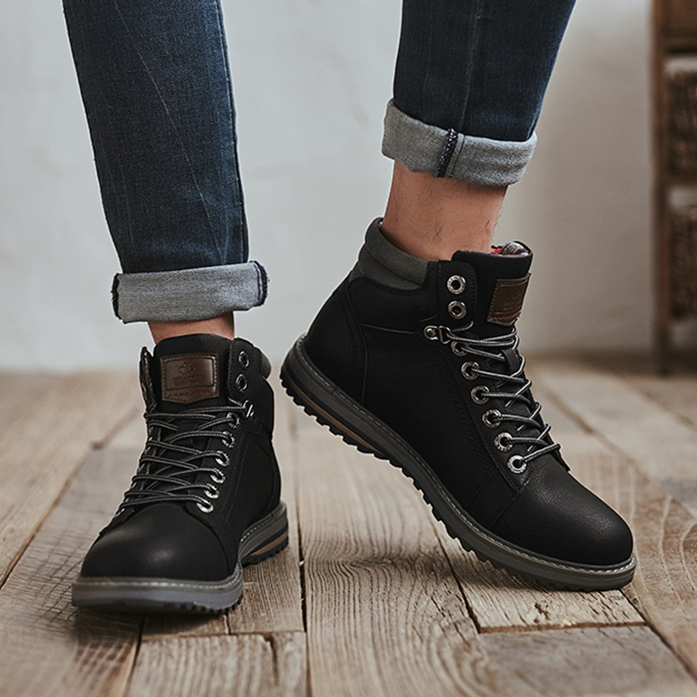 Bota de Cuero para Hombre Deca Stefano Romano®