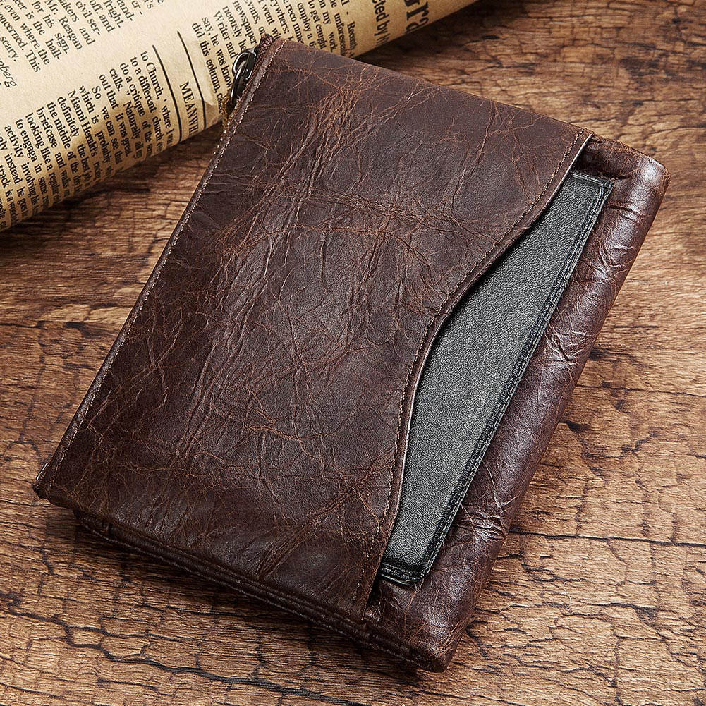 Cartera de Cuero Genuino para Hombre Alessandro Stefano Romano®
