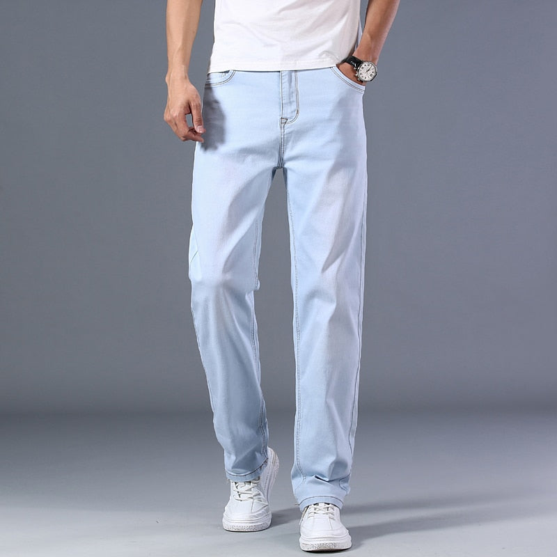 Pantalón de Mezclilla Recto para Hombre Enzo Stefano Romano®