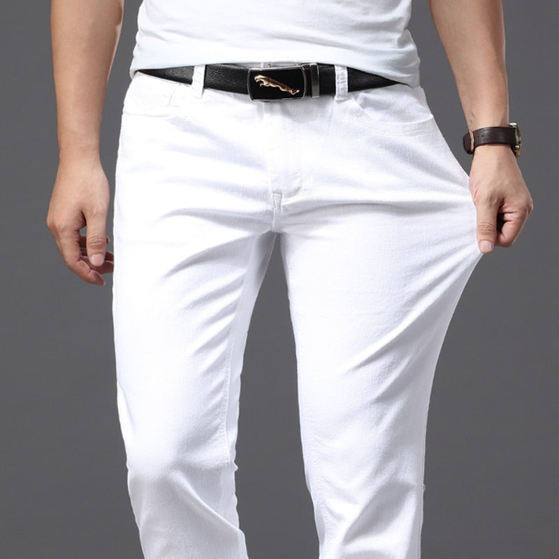 Pantalón de Mezclilla Recto para Hombre Alessandro Stefano Romano®