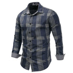 Camisa de Vestir a Cuadros para Hombre Stefano Romano®