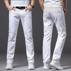 Pantalón de Mezclilla Recto para Hombre Alessandro Stefano Romano®