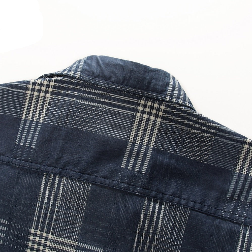 Camisa de Vestir a Cuadros para Hombre Stefano Romano®
