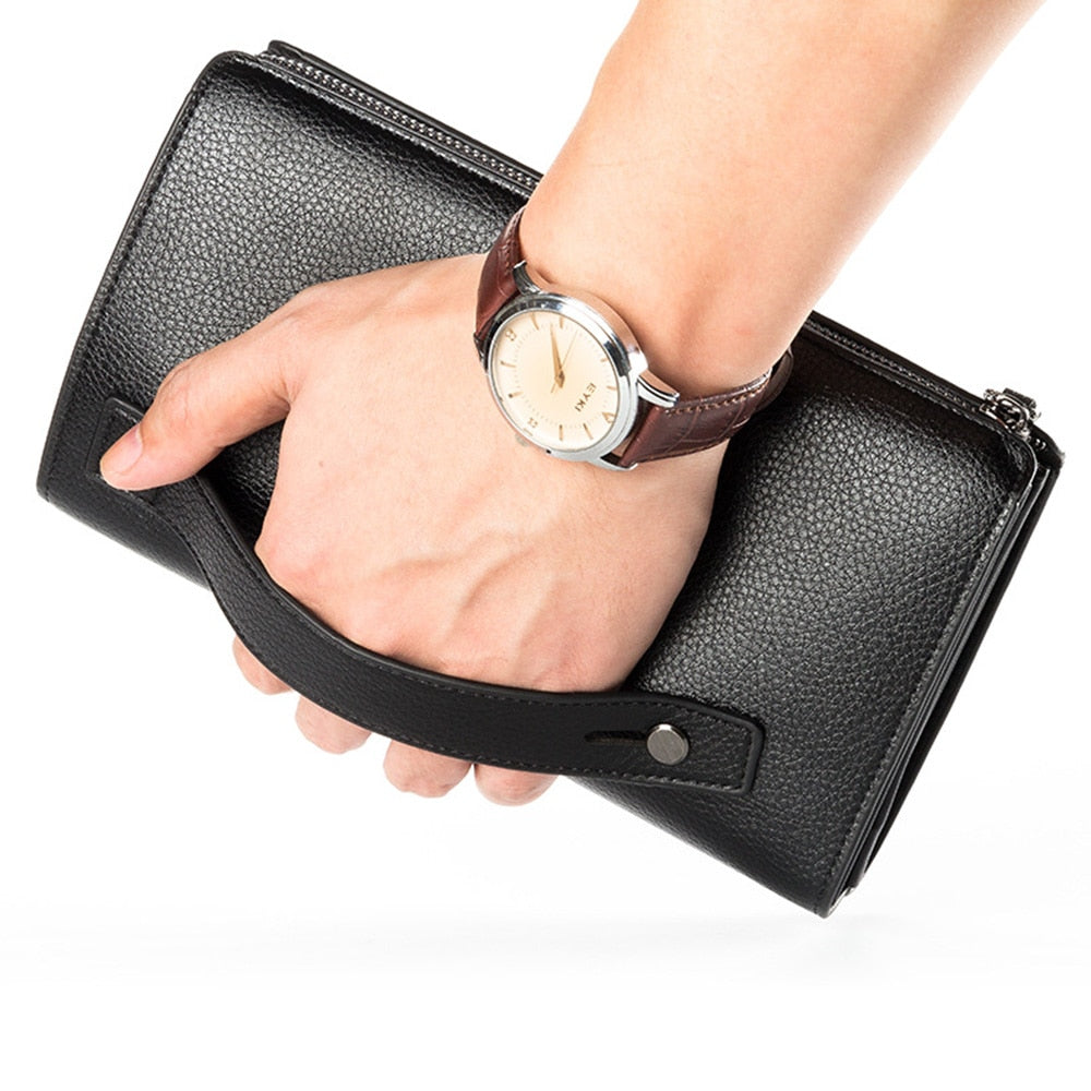 Cartera de Cuero Ejecutiva para Hombre Stefano Romano®