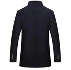 Abrigo Trench Coat de Lana para Hombre de Diseñador Stefano Romano®