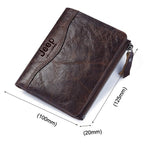 Cartera de Cuero Genuino para Hombre Alessandro Stefano Romano®