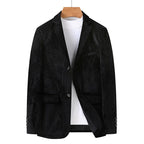 Blazer Casual Plus Size para Hombre Stefano Romano®