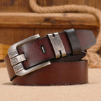 Cinturón de Cuero Genuino para Hombre Stefano Romano®