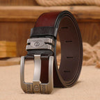 Cinturón de Cuero Genuino para Hombre Stefano Romano®