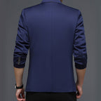 Blazer Sport Fino Moderno Poliéster para Hombre Stefano Romano®