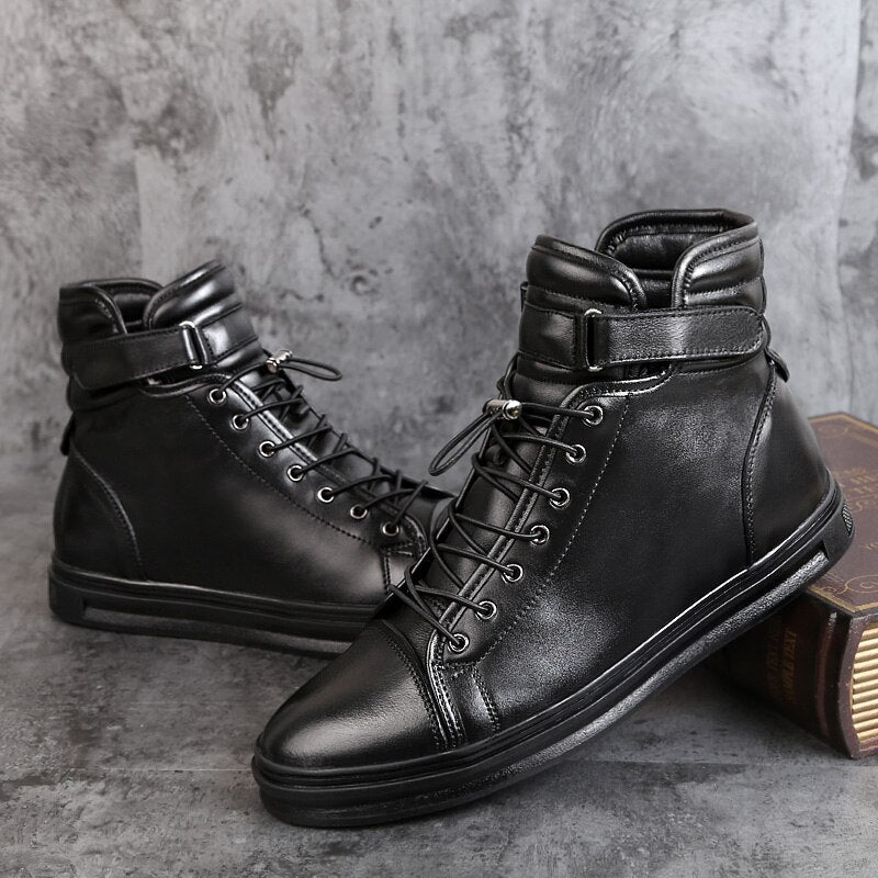 Bota de Cuero para Hombre Italy Stefano Romano®